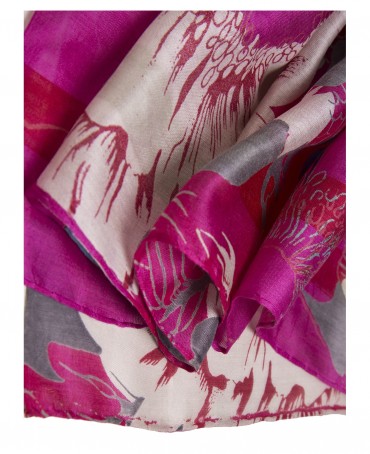 Палантин Женский SN40-FL.HEUREUSE/FUCHSIA